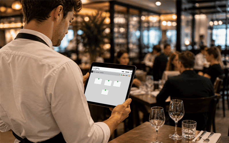 optimización procesos restaurante cocina sala